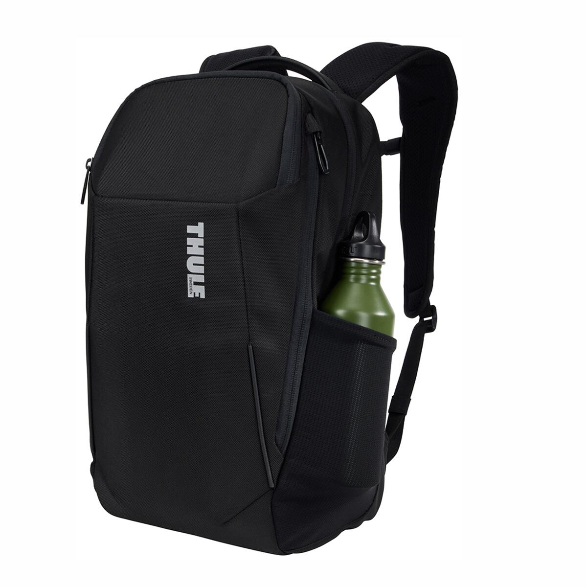 Rucsac urban cu compartiment laptop, Thule, Accent, 23L, Negru (model 2025)