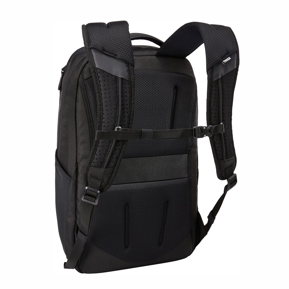 Rucsac urban cu compartiment laptop, Thule, Accent, 23L, Negru (model 2025)