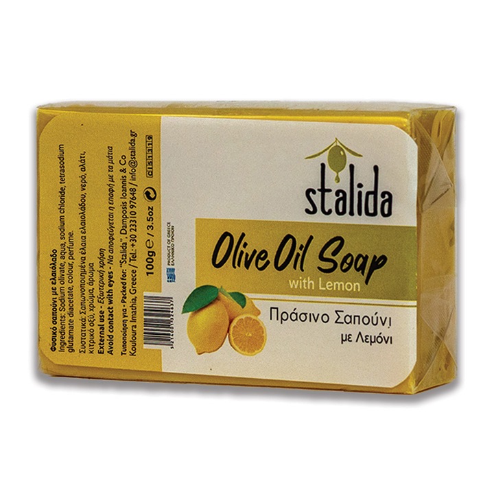 Натурален сапун STALIDA със зехтин и лимон 100 г
