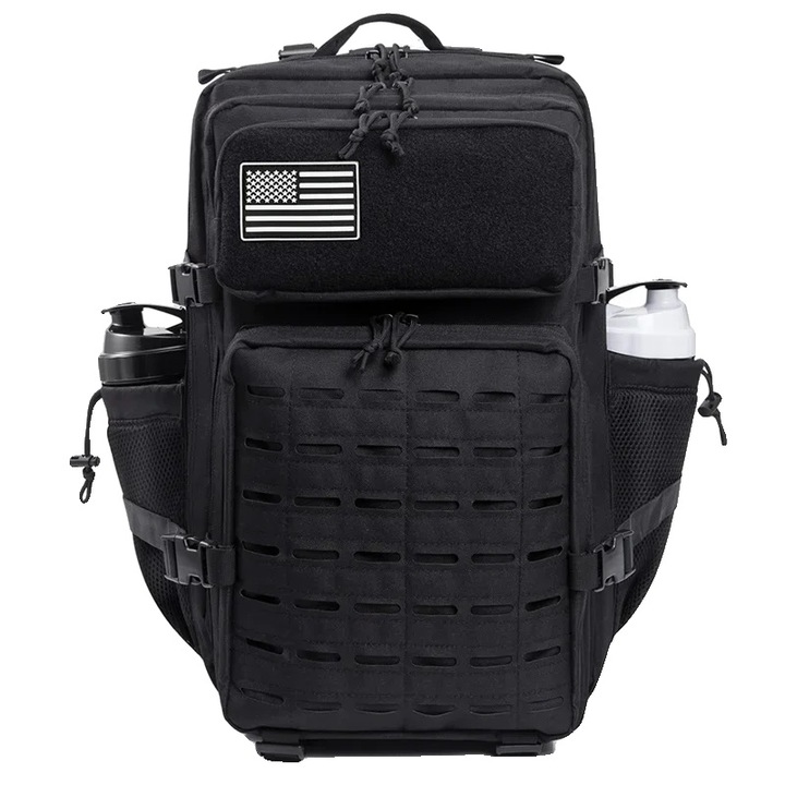 Rucsac tactic, capacitate 45L, impermeabil, negru