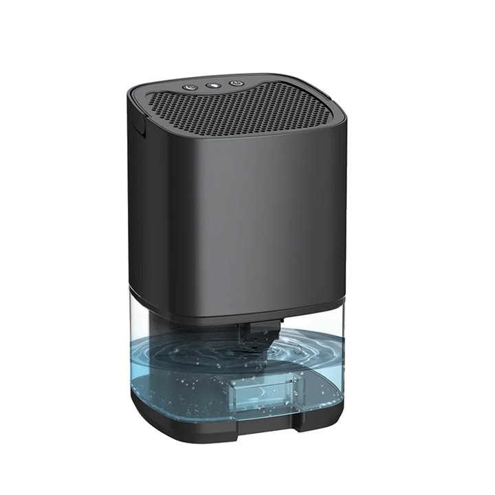 Dezumidificator, 2200 ml, telecomanda inteligenta, dezghetare automata, 110 V, alb