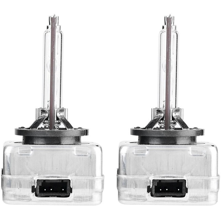 Set 2 becuri xenon D1S 6000K 35W, 3800lm, IP67, 12V