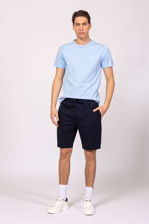 Heavy Tools, Pantaloni scurti cargo cu snur de ajustare, Albastru ultramarin