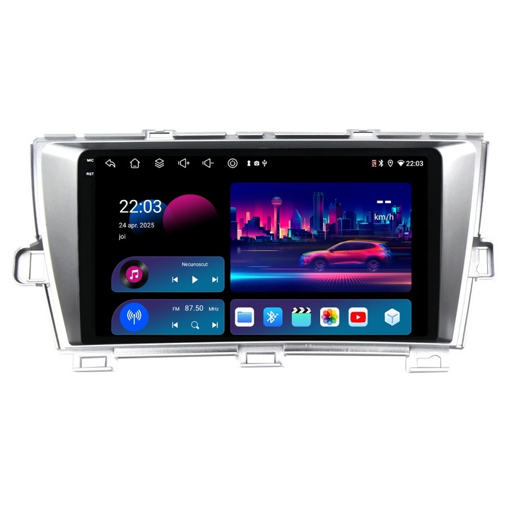 Navigatie PilotOn Toyota Prius W3 2009-2015 9 inch 4GB 64GB 8 CORE