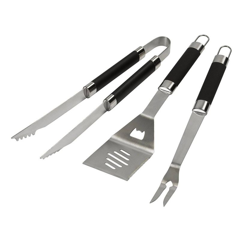 Set 3 ustensile din inox pentru gratar Dancook 130154