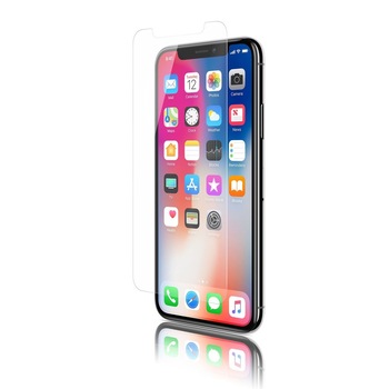 Folie de protectie din sticla securizata pentru iPhone X (10) clasica Folie de protectie din sticla securizata pentru iPhone X (10) clasica