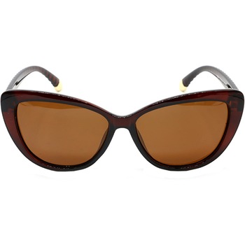 Ochelari de soare pentru dama, polarizati, Ochi de pisica, P6057-2 Maro Ochelari de soare pentru dama, polarizati, Ochi de pisica, P6057-2 Maro