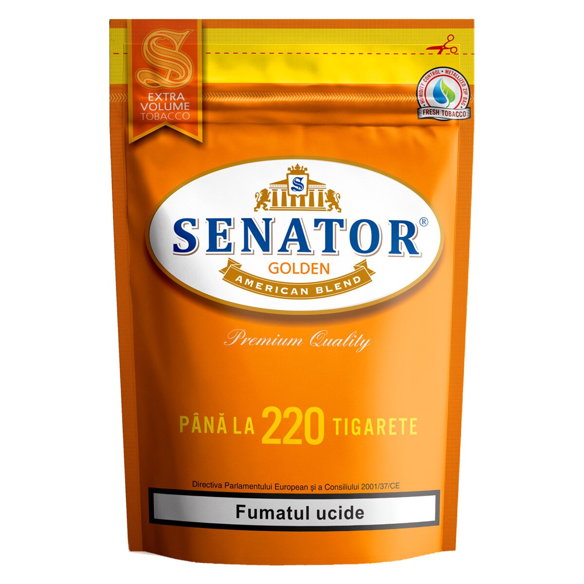 Tutun SENATOR - Golden Extra Volume (110g)