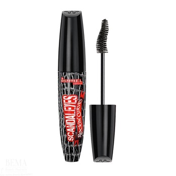 Mascara Rimmel ScandalEyes Rockin Curves- Extreme Black (Negru Intens) Mascara Rimmel ScandalEyes Rockin Curves- Extreme Black (Negru Intens)