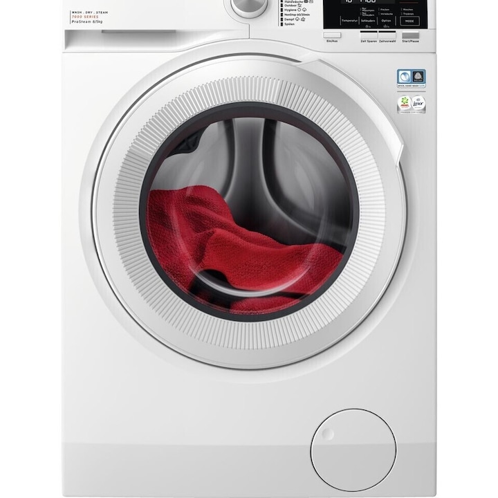Masina de spalat cu uscator AEG LWR7B60480, 8/5 kg, 1400 rpm