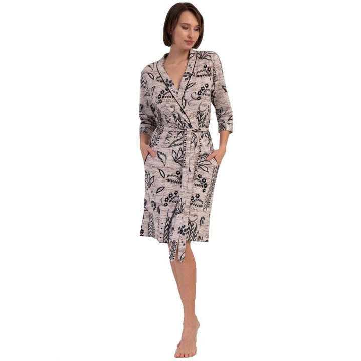 Halat femei, bumbac, Simina, multicolor, Multicolor, S