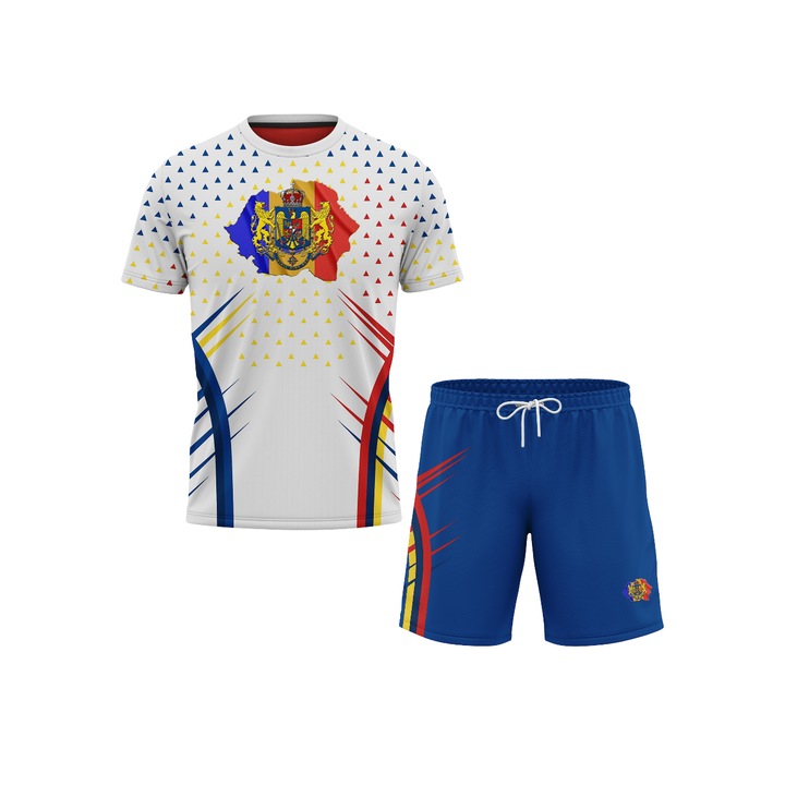 Echipament sportiv copii Romania, Multicolor