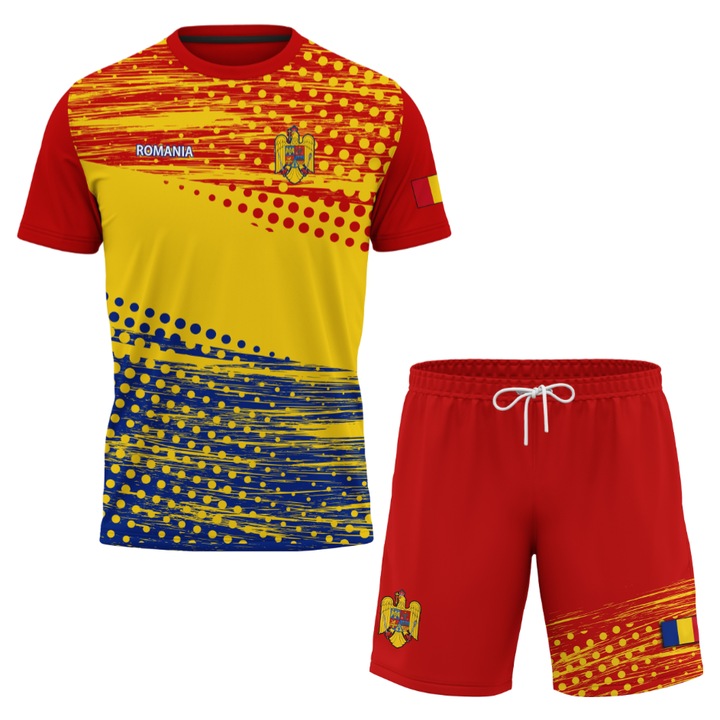 Echipament sportiv copii romania 33.16, multicolor
