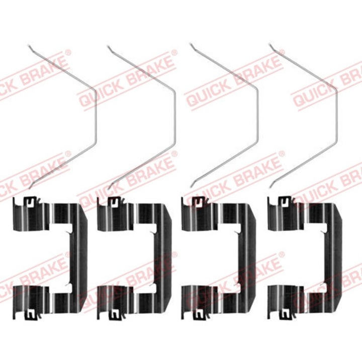 Комплект аксесоари, спирачни накладки QUICK BRAKE 109-0021