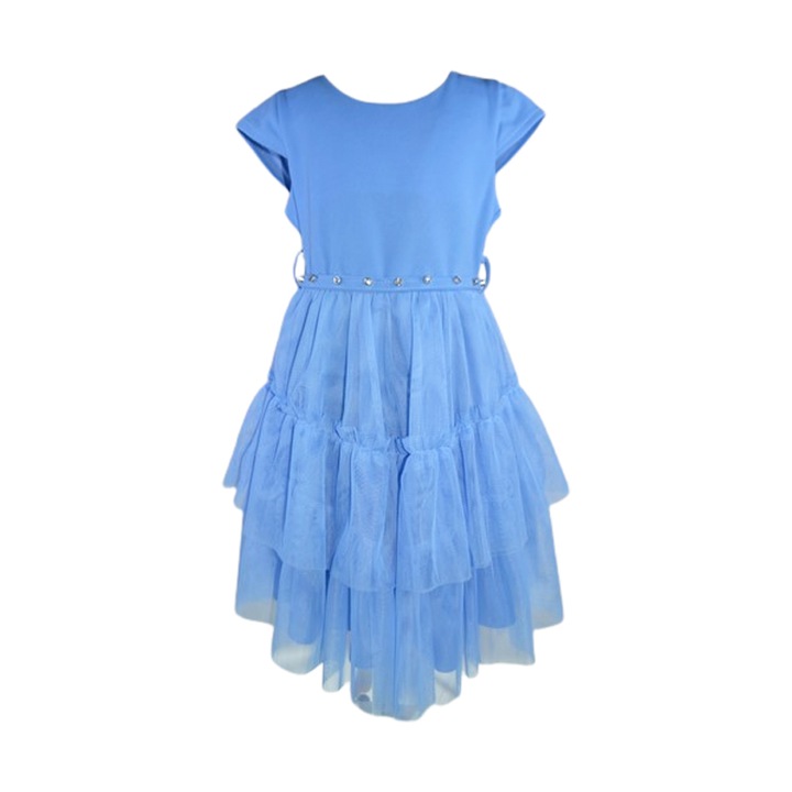 Rochie casual pentru fete, Lucky Girl, LK528, Albastru 120555