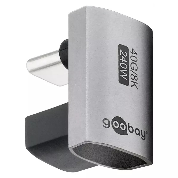 Goobay 74445 USB-C 3.1 anya - USB-C apa U alakú Thunderbolt 3/4 adapter