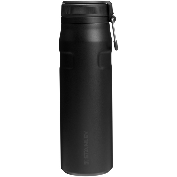 Sticla termos Stanley The IceFlow Bottle Twist Flip 0.7L, 10-11284-075, negru