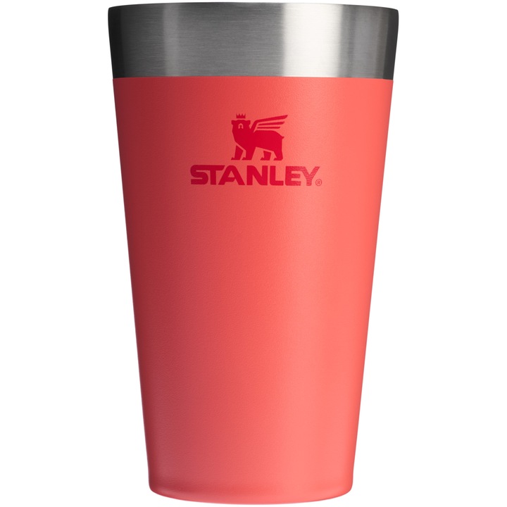 Hőszigetelt pohár Stanley The Stacking Tumbler 0,47L, 10-02282-562, korall