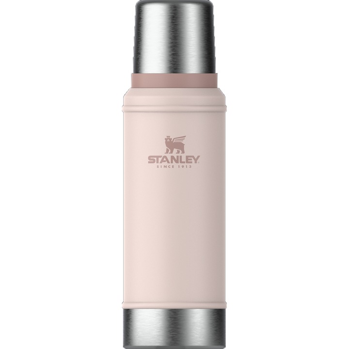 Termos Stanley The Legendary Classic Bottle 0.75L, 10-01612-063, roz