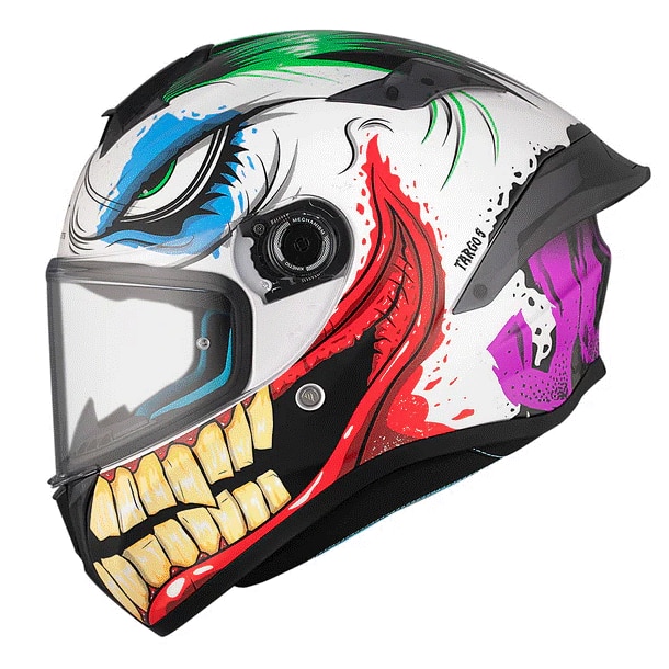 Casca Mt Helmets Targo Joker, Polimer, Ignifuga, Multicolor - eMAG.ro