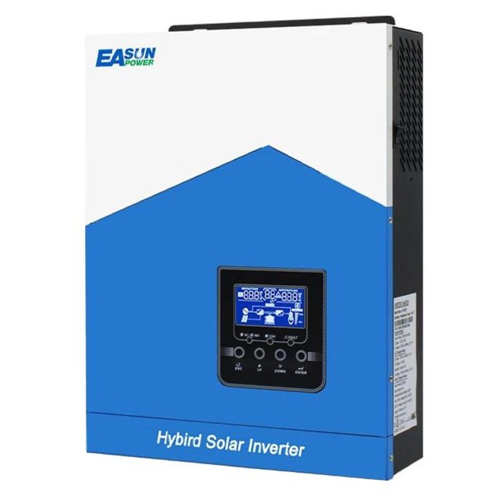 Invertor solar hibrid EASUN 3.2KW 24V WiFi 420x350x110mm