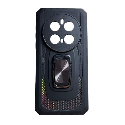 Husa Antisoc cu inel si magnet compatibila cu Honor Magic 7 Pro, Negru