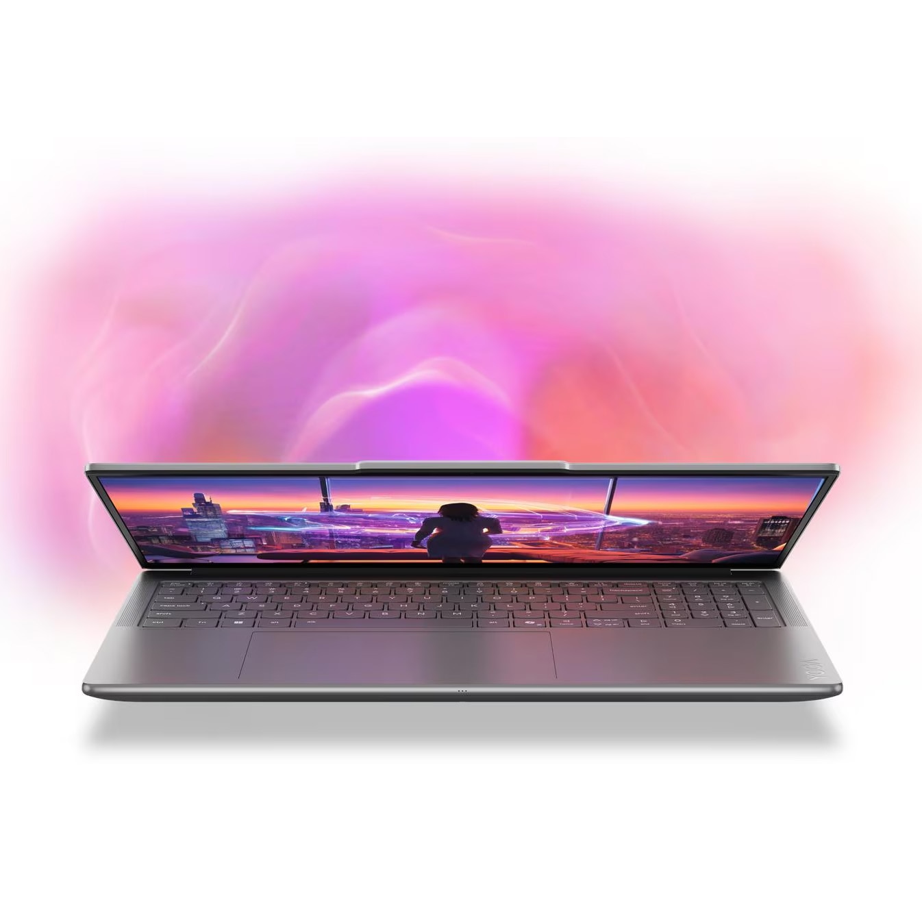 Laptop Lenovo Yoga Pro 9 16IAH10 cu procesor Intel® Core™ Ultra 9 285H pana la 5.4GHz, 16" 3.2K, OLED, 120Hz, Touch, 64GB LPDDR5x RAM, 2TB SSD, NVIDIA® GeForce RTX™ 5070 8GB GDDR7, Windows® 11 Home, Luna Grey, 3y on-site Premium Care