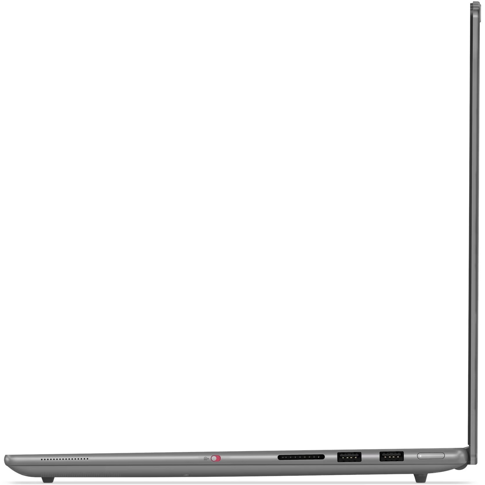 Laptop Lenovo Yoga Pro 9 16IAH10 cu procesor Intel® Core™ Ultra 9 285H pana la 5.4GHz, 16" 3.2K, OLED, 120Hz, Touch, 64GB LPDDR5x RAM, 2TB SSD, NVIDIA® GeForce RTX™ 5070 8GB GDDR7, Windows® 11 Home, Luna Grey, 3y on-site Premium Care