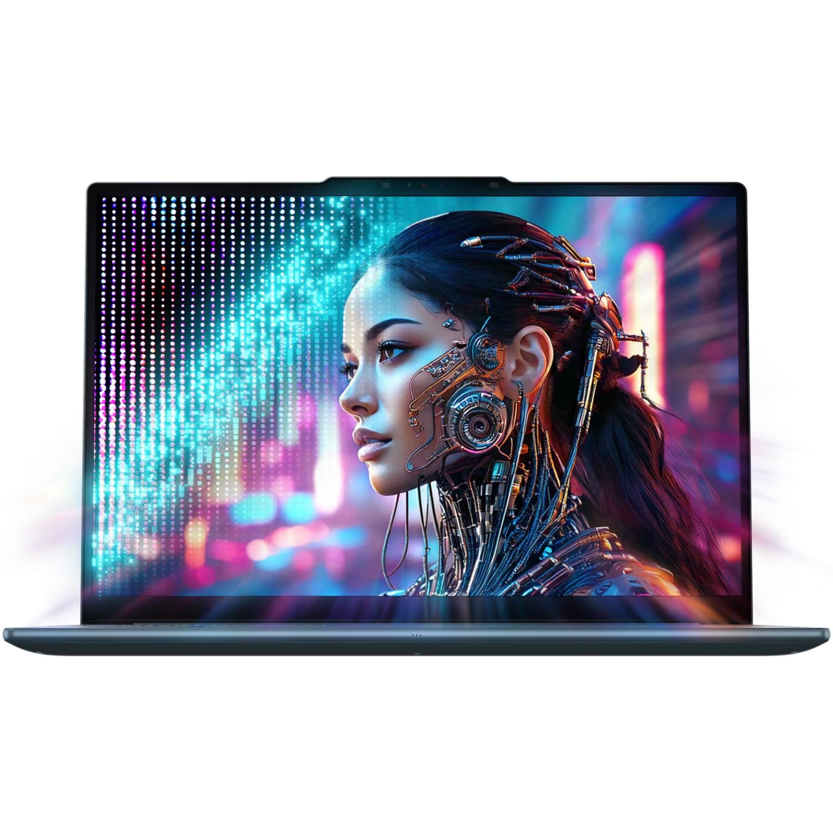 Laptop Lenovo Yoga Pro 9 16IAH10 cu procesor Intel® Core™ Ultra 9 285H pana la 5.4GHz, 16" 3.2K, OLED, 120Hz, Touch, 64GB LPDDR5x RAM, 2TB SSD, NVIDIA® GeForce RTX™ 5070 8GB GDDR7, Windows® 11 Home, Luna Grey, 3y on-site Premium Care