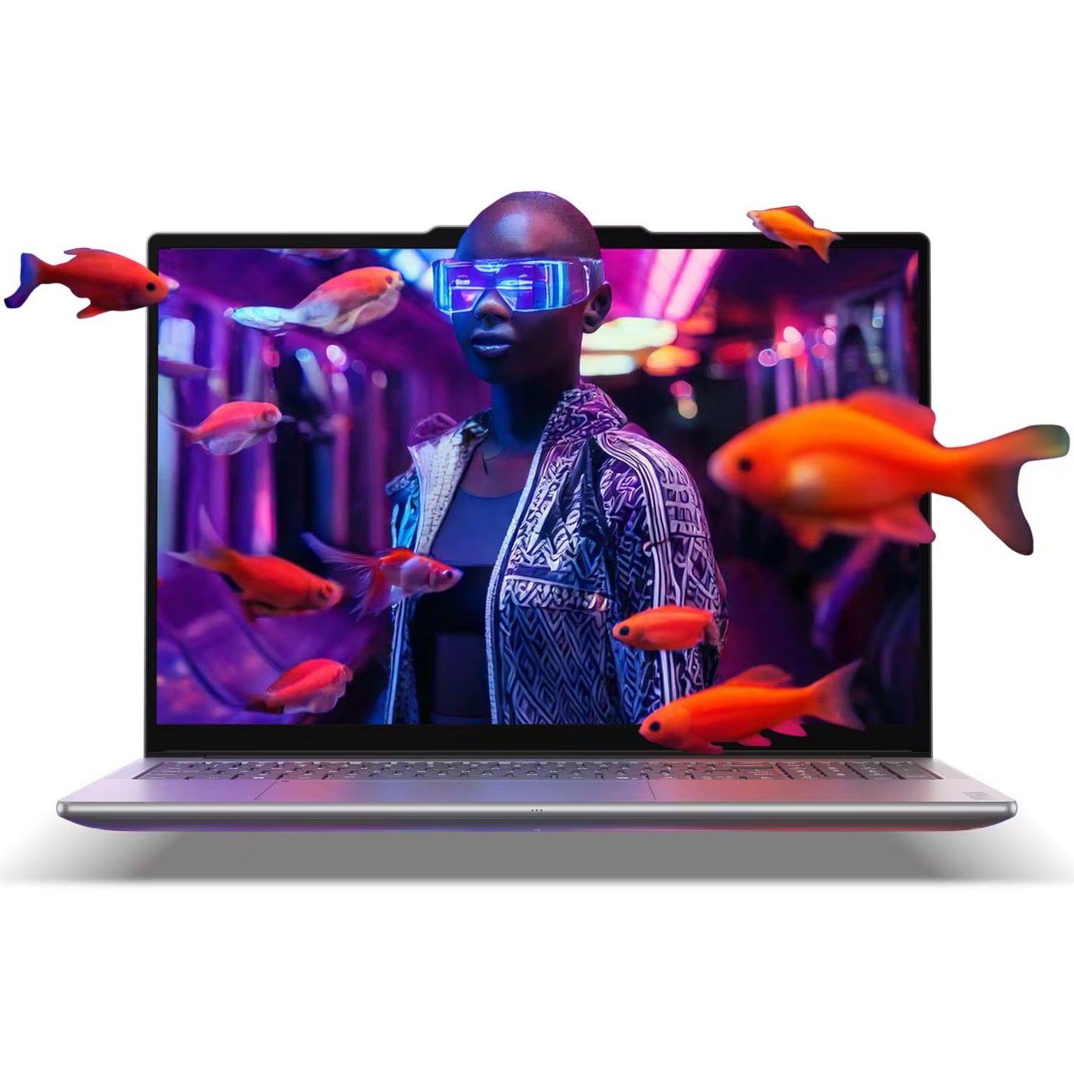 Laptop Lenovo Yoga Pro 9 16IAH10 cu procesor Intel® Core™ Ultra 9 285H pana la 5.4GHz, 16" 3.2K, OLED, 120Hz, Touch, 64GB LPDDR5x RAM, 2TB SSD, NVIDIA® GeForce RTX™ 5070 8GB GDDR7, Windows® 11 Home, Luna Grey, 3y on-site Premium Care