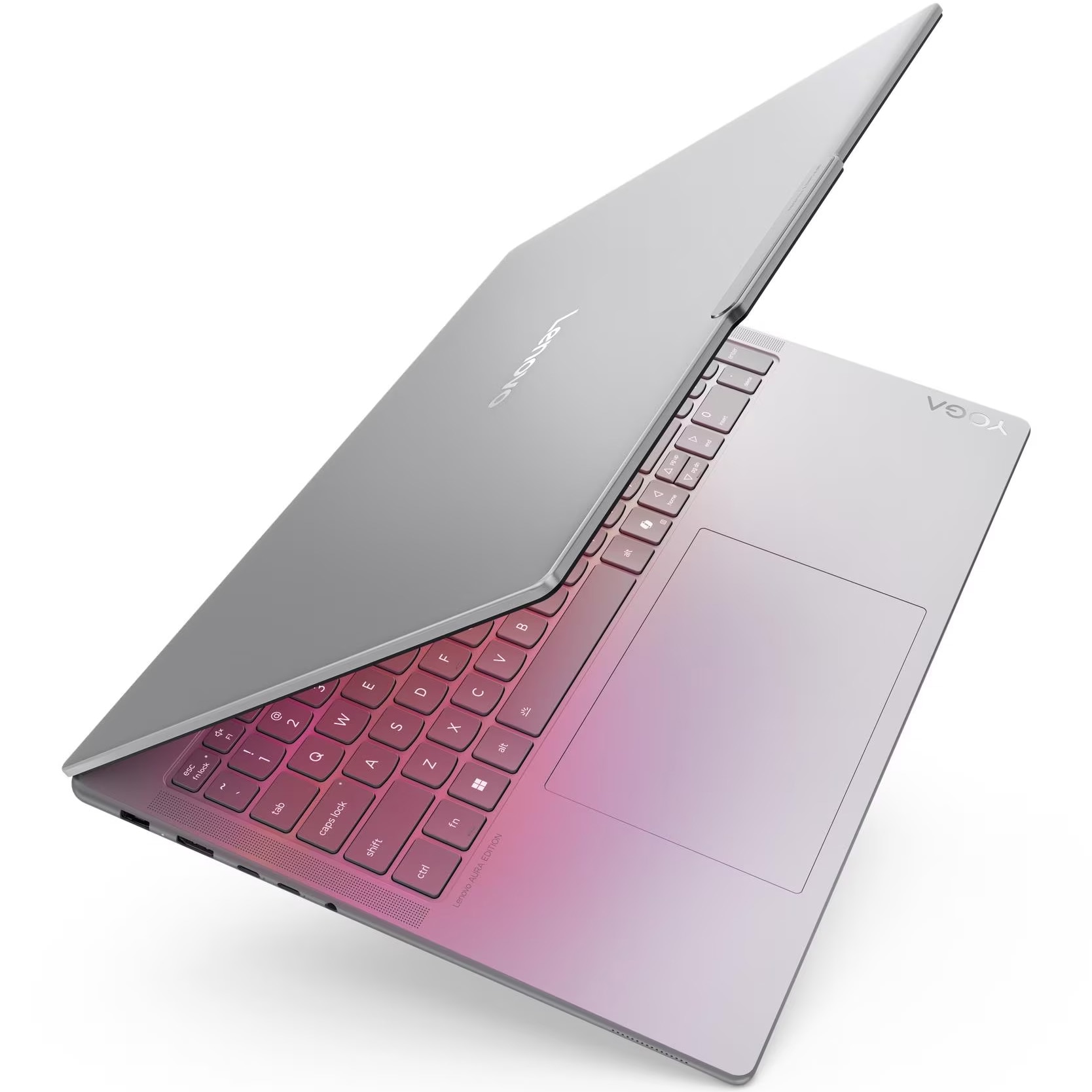 Laptop Lenovo Yoga Pro 9 16IAH10 cu procesor Intel® Core™ Ultra 9 285H pana la 5.4GHz, 16" 3.2K, OLED, 120Hz, Touch, 64GB LPDDR5x RAM, 2TB SSD, NVIDIA® GeForce RTX™ 5070 8GB GDDR7, Windows® 11 Home, Luna Grey, 3y on-site Premium Care