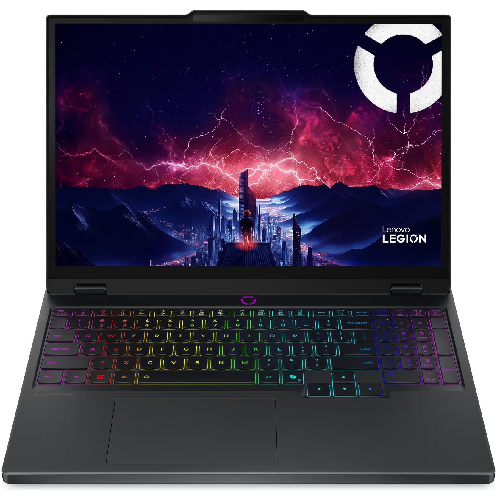 Laptop Gaming Lenovo Legion 5 15AKP10 cu procesor AMD Ryzen™ AI 7 350 pana la 5.0GHz, 15.1" WQXGA, OLED, 165Hz, 32GB DDR5 RAM, 1TB SSD, NVIDIA® GeForce RTX™ 5070 8GB GDDR7, No OS, Eclipse Black, 3y on-site Premium Care