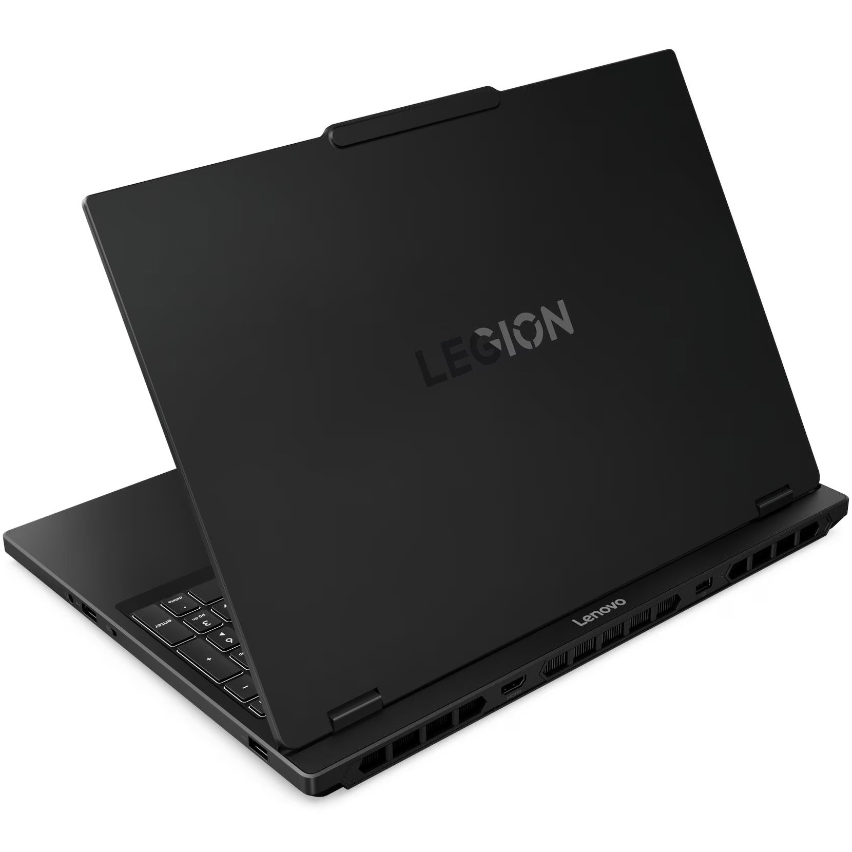 Laptop Gaming Lenovo Legion 5 15AHP10 cu procesor AMD Ryzen™ 7 260 pana la 5.1GHz, 15.1" WQXGA, OLED, 165Hz, 24GB DDR5, 1TB SSD, NVIDIA® GeForce RTX™ 5050 8GB GDDR7, NO OS, Eclipse Black, 3y Premium Care