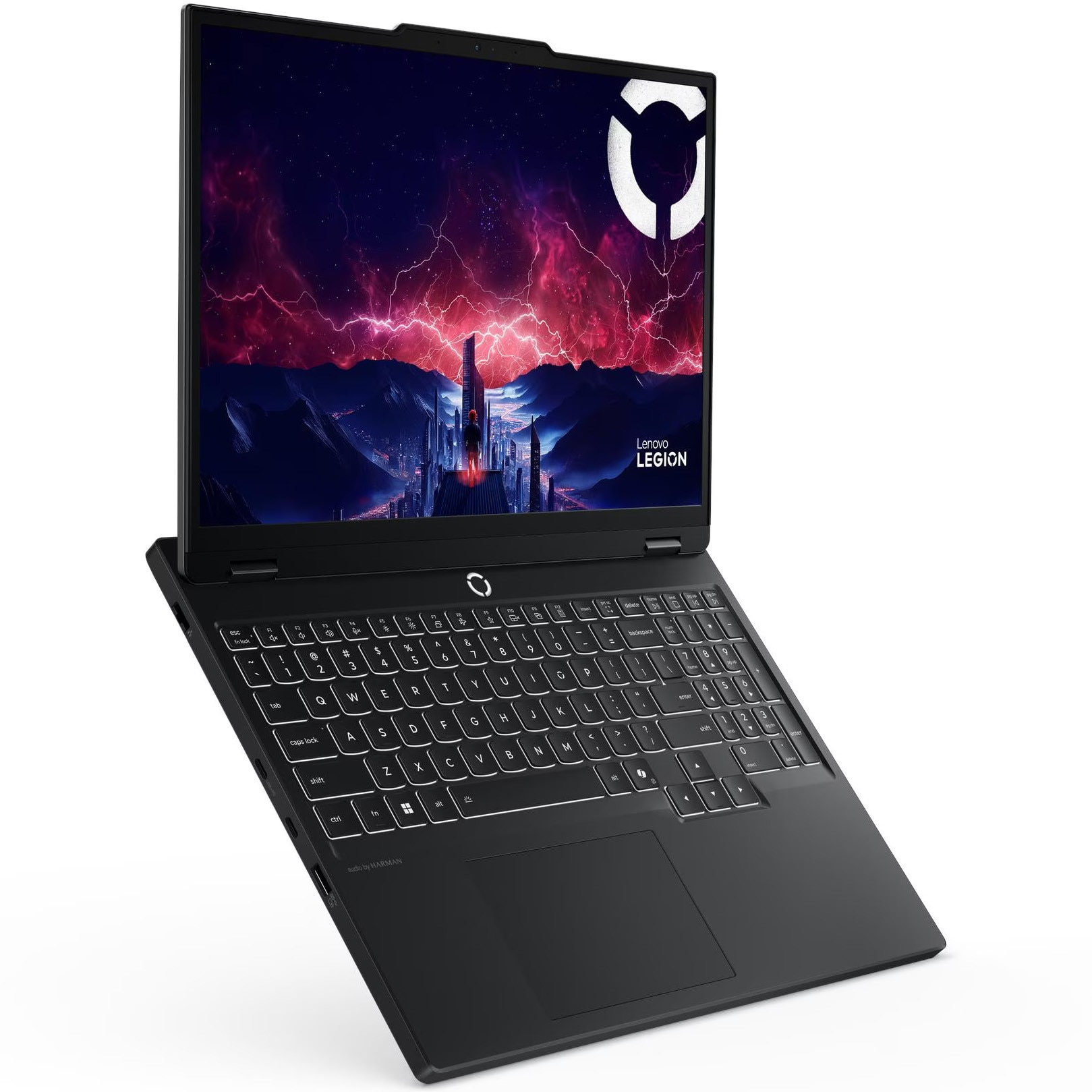 Laptop Gaming Lenovo Legion 5 15AHP10 cu procesor AMD Ryzen™ 7 260 pana la 5.1GHz, 15.1" WQXGA, OLED, 165Hz, 24GB DDR5, 1TB SSD, NVIDIA® GeForce RTX™ 5050 8GB GDDR7, NO OS, Eclipse Black, 3y Premium Care