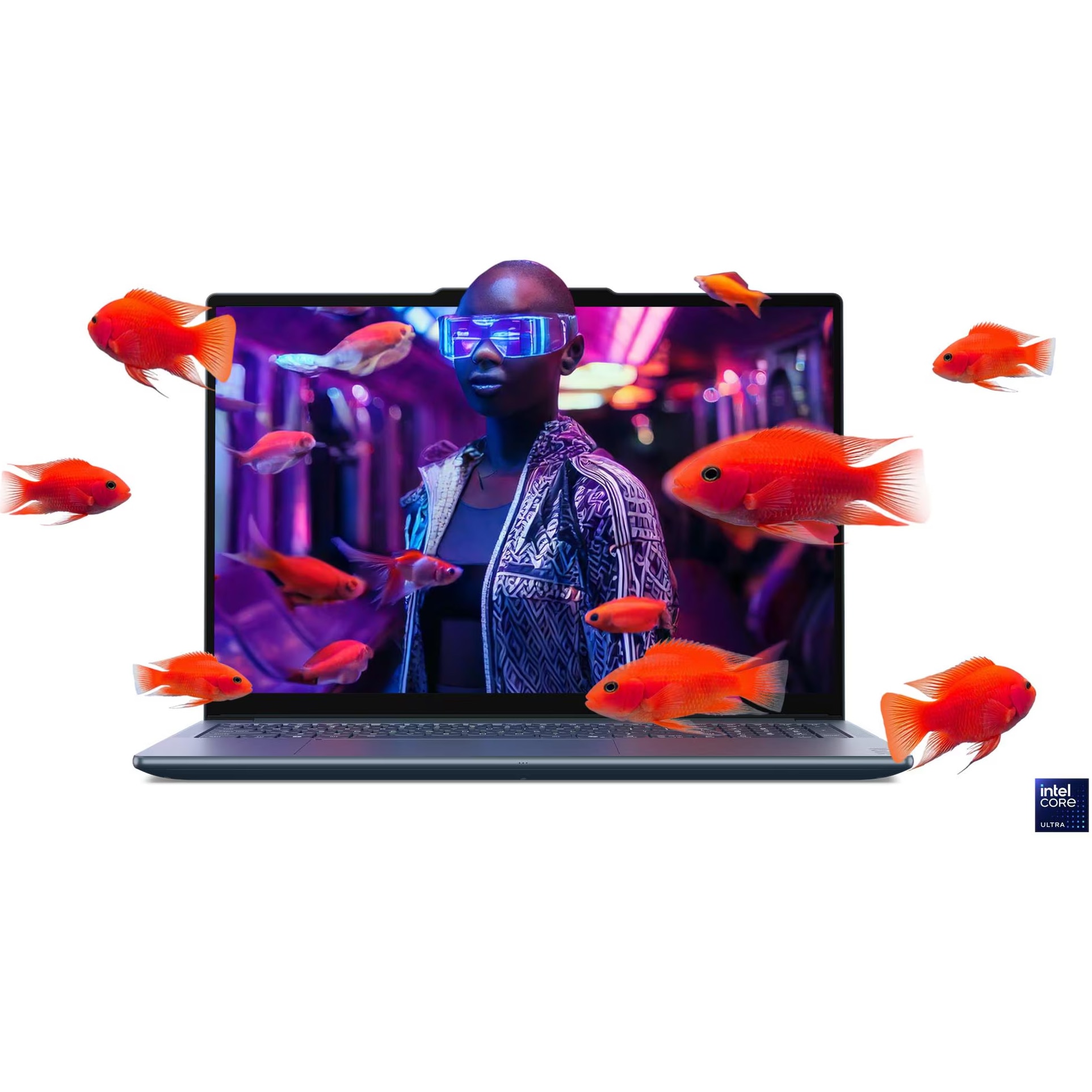 Laptop Lenovo Yoga Pro 9 16IAH10 cu procesor Intel® Core™ Ultra 9 285H pana la 5.4GHz, 16" 3.2K, OLED, 120Hz, Touch, 64GB LPDDR5x RAM, 2TB SSD, NVIDIA® GeForce RTX™ 5070 8GB GDDR7, Windows® 11 Home, Tidal Teal, 3y on-site Premium Care