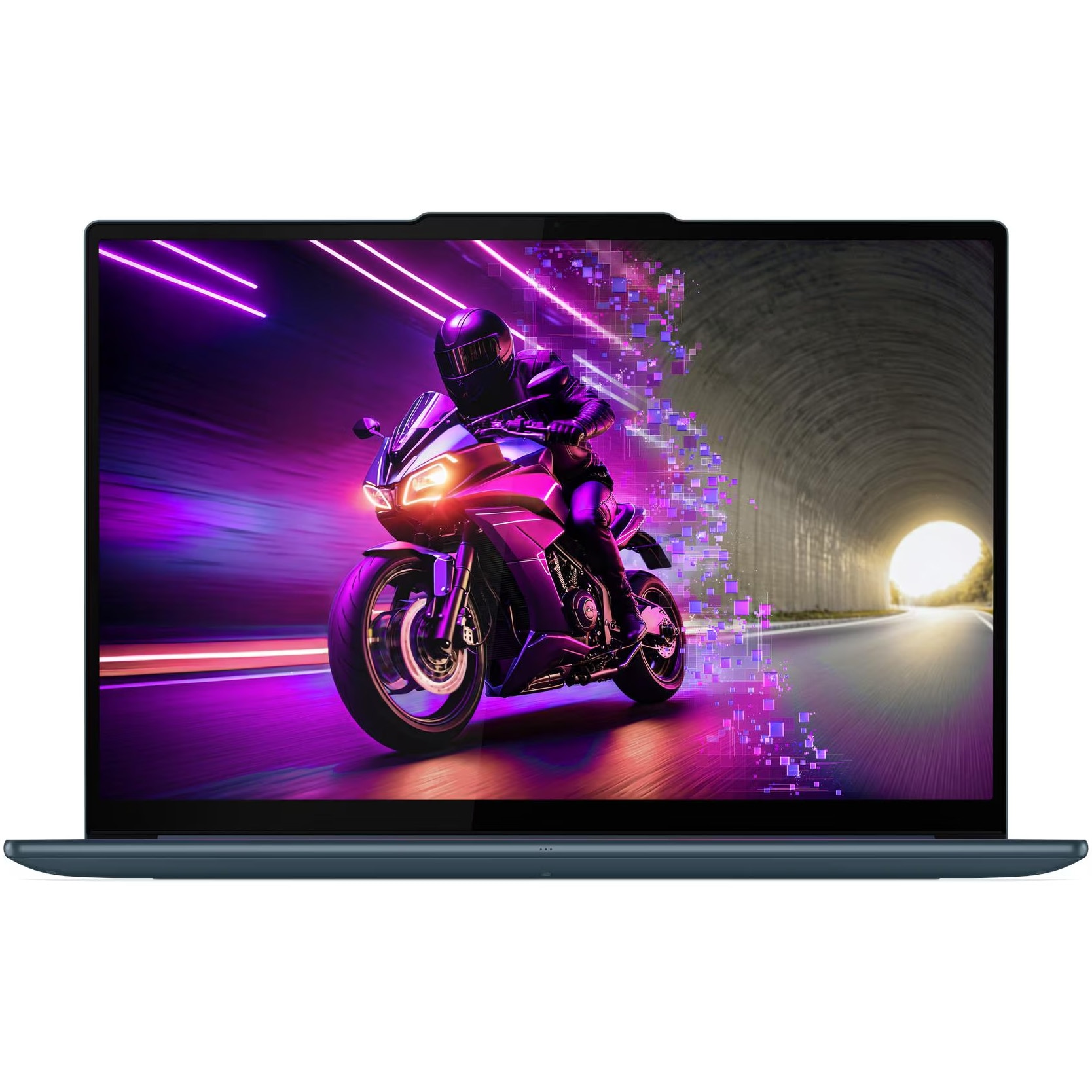 Laptop Lenovo Yoga Pro 9 16IAH10 cu procesor Intel® Core™ Ultra 9 285H pana la 5.4GHz, 16" 3.2K, OLED, 120Hz, Touch, 64GB LPDDR5x RAM, 2TB SSD, NVIDIA® GeForce RTX™ 5070 8GB GDDR7, Windows® 11 Home, Tidal Teal, 3y on-site Premium Care