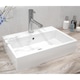 Lavoar Valeria N, chiuveta baie cu montaj pe blat sau perete, 50x35 cm, gaura pentru baterie