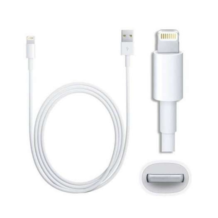 Cablu de incarcare si date lighning pentru iPhone, original foxconn