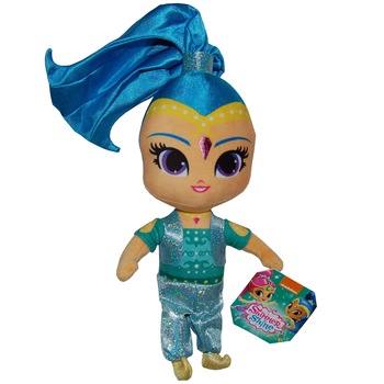 Jucarie din plus si material textil Shine, Shimmer and Shine, 30 cm Jucarie din plus si material textil Shine, Shimmer and Shine, 30 cm