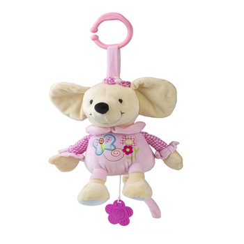 Jucarie de plus BabyOno Soricel 927R, Roz Jucarie de plus BabyOno Soricel 927R, Roz