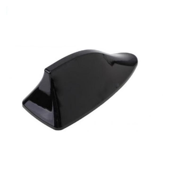 Антена за кола Amio тип перка на акула, с усилвател, черна