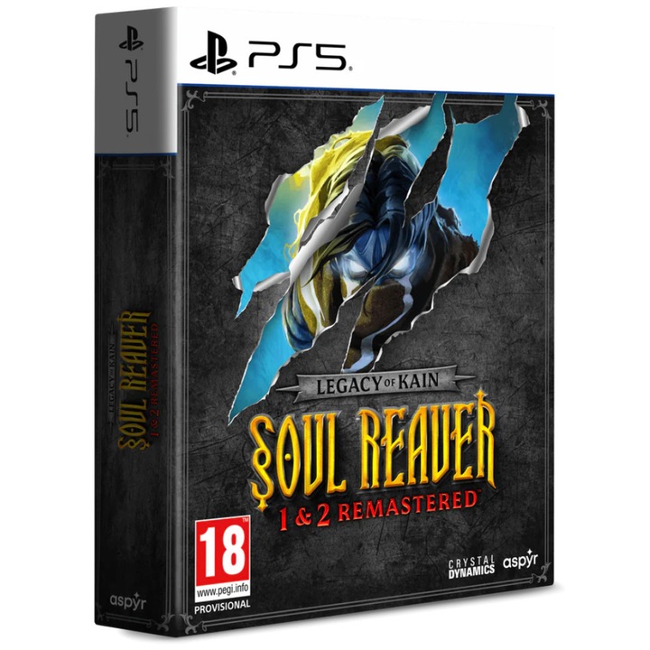 Legacy Of Kain Soul Reaver 1&2 Remastered Deluxe Edition Playstation 5 Játékszoftver