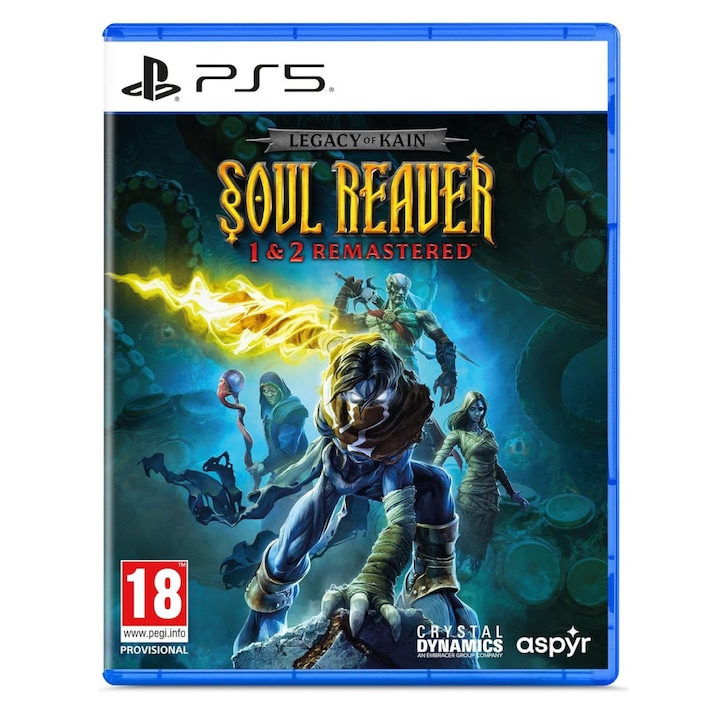 Legacy Of Kain Soul Reaver 1&2 Remastered Playstation 5 Játékszoftver