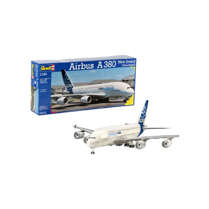 Revell Airbus A380 New livery (First Flight) repülőgép modell - 1:144