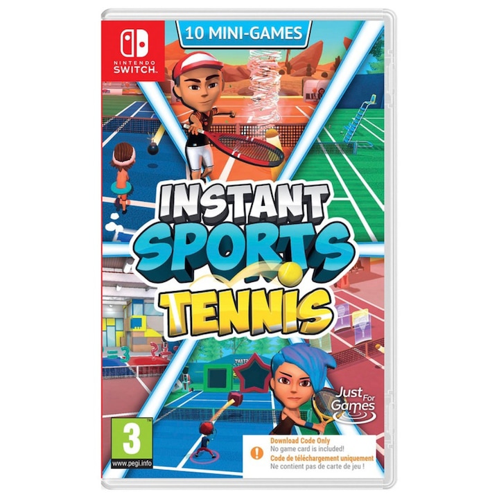 Instant Sports Tennis (code In A Box ) Nintendo Switch Játékszoftver