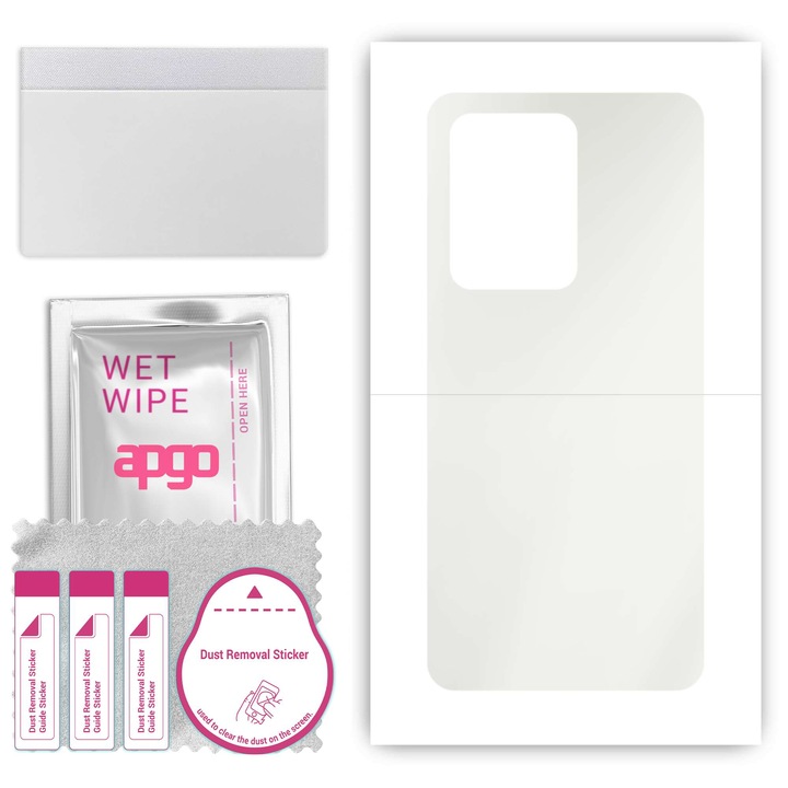 МАТОВ МАТОВ защитен филм за Vivo iQOO Z6 (Китай) – apgo Skins, защита за гръб на телефон, защита от надраскване, хидрогел, skin, пълно лепило