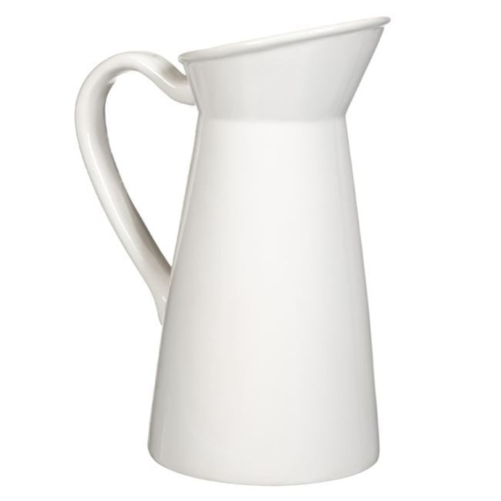 ANTBRO kerámia váza kancsó 10x17cm, rusztikus elegáns, szárazvirághoz, belső dekorációhoz