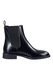 Gant, Ghete Chelsea din piele cu detaliu logo Fayy, Negru