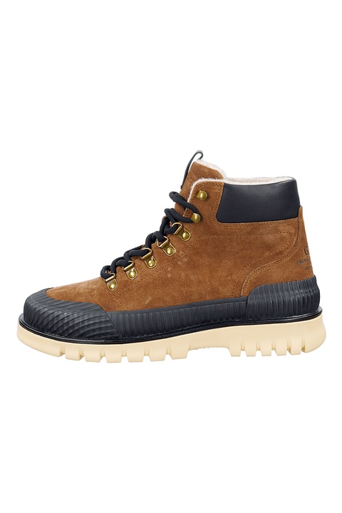Gant, Ghete din piele intoarsa Nebrada, Gri carbune/Caramel