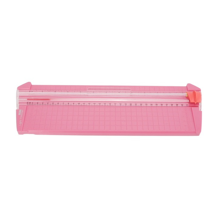 Малка гилотина за хартия, рязане А3, пластмаса, 37x11.3 см, 10 листа